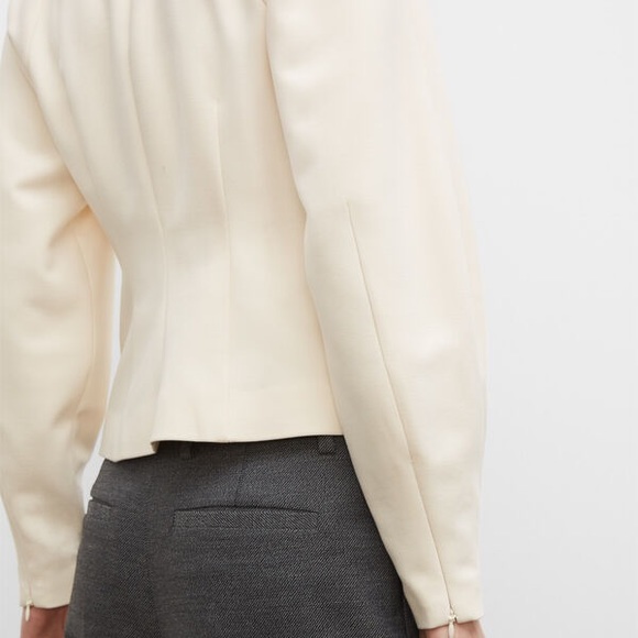 Club Monaco Scuptural Sleeve Top - Picture 3 of 10